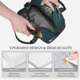 thumbnail image 3 of Easygdp Surrealist Goat Caja de Almuerzo para Mujeres y Hombres, Bolsa de Almuerzo Insulada, Bolsas Reutilizables Impermeables para Viajes, Trabajo y Picnics, 3 of 7