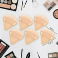 thumbnail image 5 of 6 PCS Power Puff Triangle Makeup Puffs for Loose Setting Power Face Boy, Founation Blener Velour, Super Soft Eye Makeup Weges Beauty Tools (3 Nue 3 Black), 5 of 5