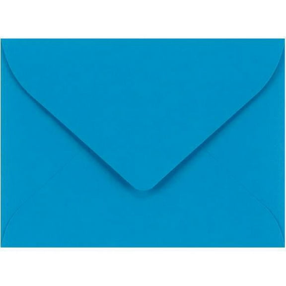 LUXPaper #17 Mini Envelopes, 80 lb. Pool Blue, 2 11/16 x 3 11/16 , 250 Pack