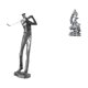 thumbnail image 1 of Figura de resina de Kuanyin de golfista moderno, escultura de golfista, decoración Feng Shui para amantes del golf, colección de estanterías para ofic, 1 of 8