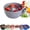 gray, variant on Self Spinning Berry Bowl, Automatic Vortex Swirling Ceramic/PLA Fruit Washer Colander, Portable Strainer Basket for Kitchen Countertop and Camping