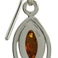 thumbnail image 4 of Sterling Silver and Baltic Honey Amber Earrings "Patricia", 4 of 9