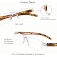 thumbnail image 2 of 5 Pairs Blue Light Blocking Glasses, Computer Reading Glasses for Women/Men, 2 of 6