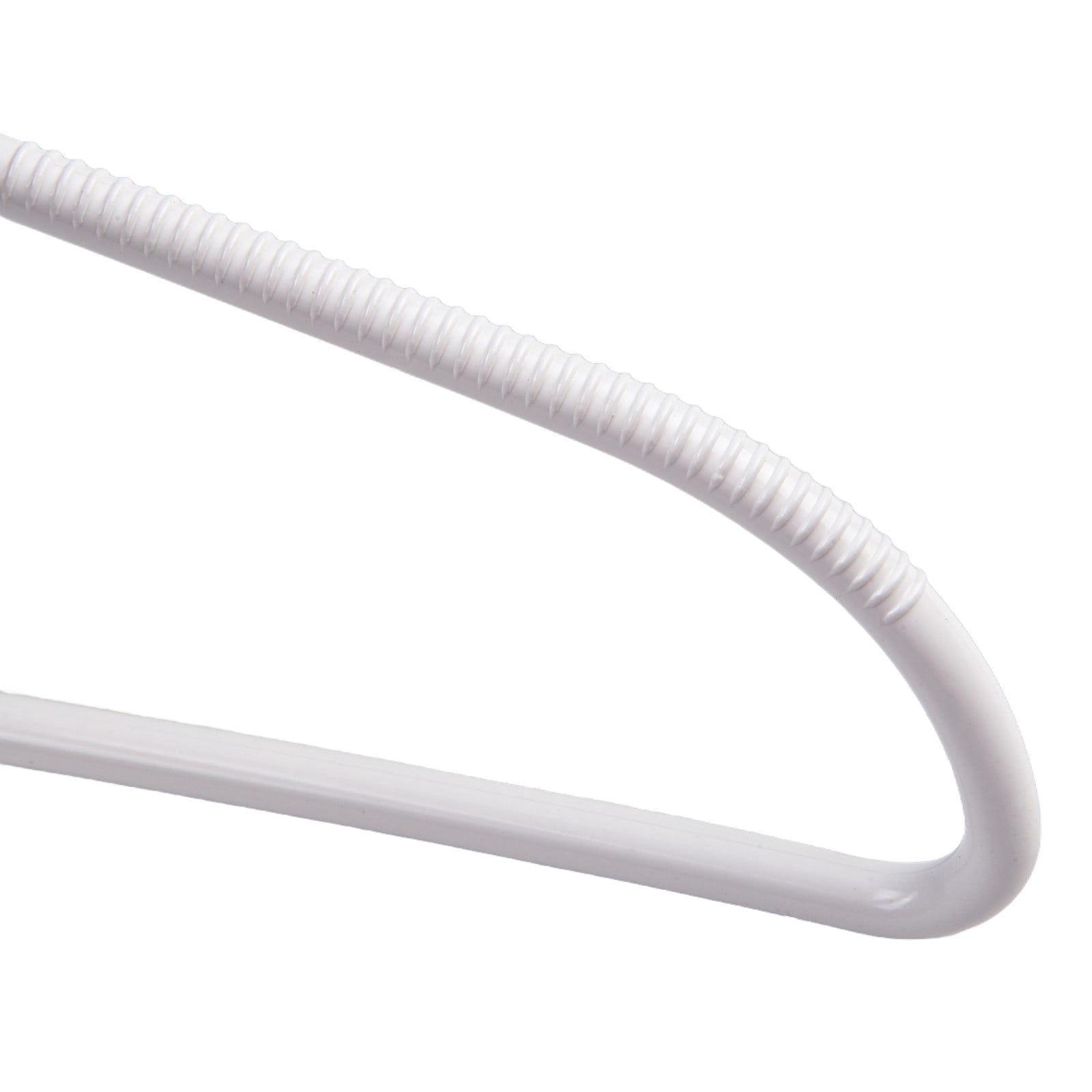 10 PCS Short Neck Anti-Slip Plastic Clothes Hangers Save Vertical Space