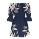 thumbnail image 3 of WILLBEST Vestidos Casuales Vestidos de Verano para Mujer 2022 Playa Sexy Hombros Descubiertos Túnica Casual Suelta Manga Mini Vestido Floral Extra Grande, 3 of 3