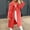 Red, variant on Women's Elegant Lapel Casual Fashion Coat Long Sleeve Solid Color Outerwear​​