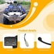 thumbnail image 4 of Brake Master Cylinder Lever For Hisun HS500 500CC, 4 of 5