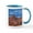 White/Blue Inside, variant on CafePress - Monument Valley (John Ford Point) 11 Oz Ceramic Mu - 11 oz Ceramic Mug - Novelty Coffee Tea Cup