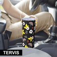 thumbnail image 6 of Pioneer Flower Floral Print Pattern 20oz Skinny Tumbler with Straw & Lid, Double Wall Vacuum Insulated Cup, Leak-Proof, Cup Holder Friendly, Hot 6H Cold 12H, 6 of 6