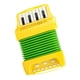 thumbnail image 4 of Acordeón de Piano Hugo 10 Teclas 8 Bajos Amarillo Juguete Musical, 4 of 10