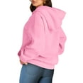 thumbnail image 5 of Shine Up Hoodies for Women Fleece Hooded Sweatshirts Oversized Pullover Long Sleeve Ladies Tops with Pocket, 5 of 9