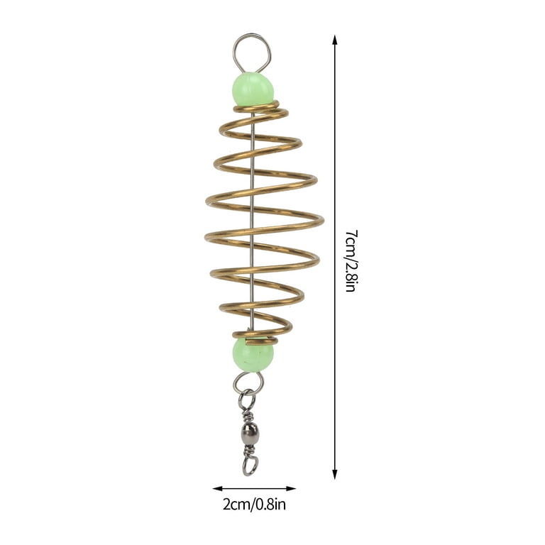 Fishing Feeder 12pcs Method Feeders Luminous Fishing Cage Feeder Fishing  Quick Release Method Feeder Nd Moulds For Carp Fishing 15g 20g