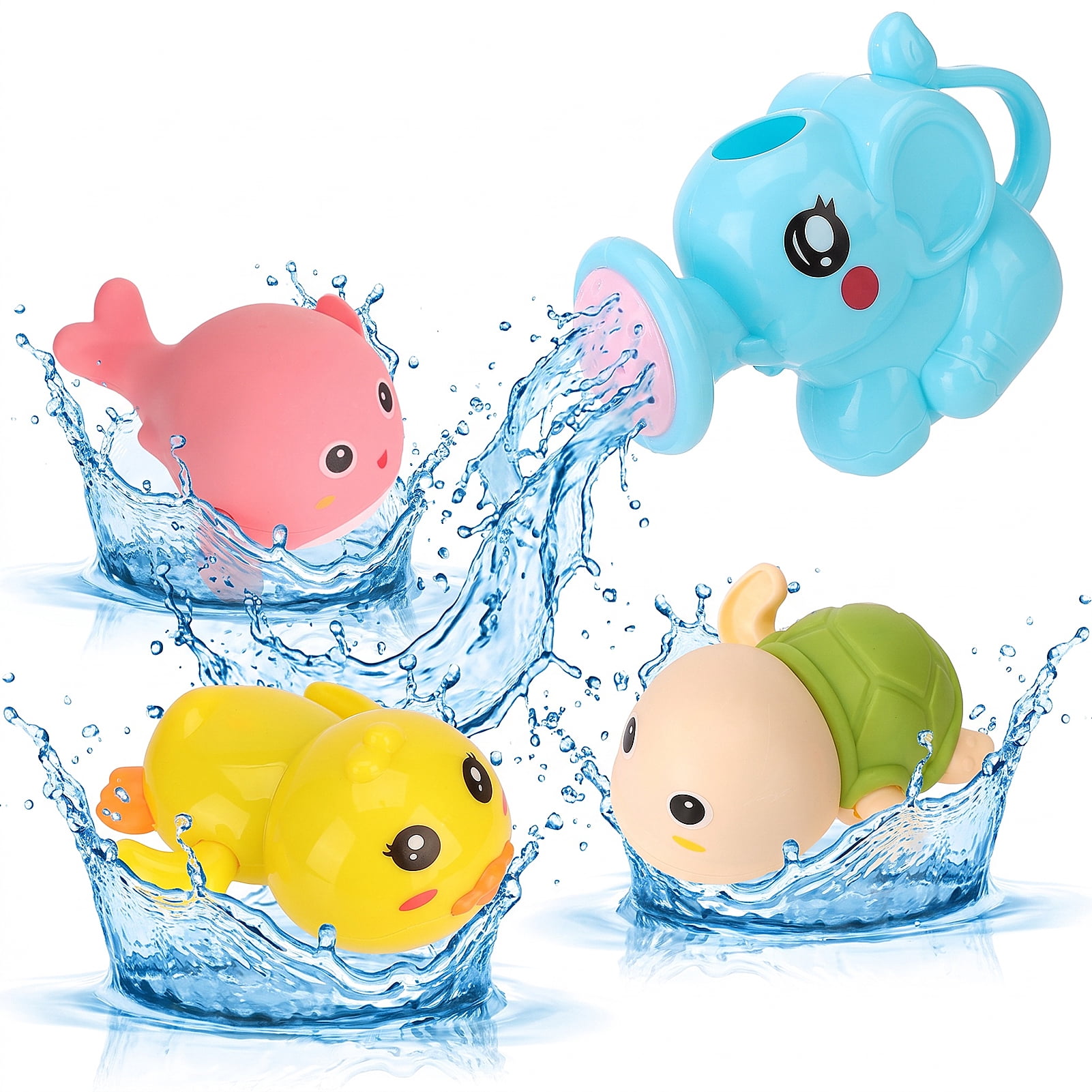 Jool Baby My First Bathtime Bath Toys Gift Set, Storage Bag