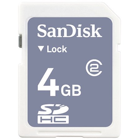 Sandisk 4GB SDHC Memory Card