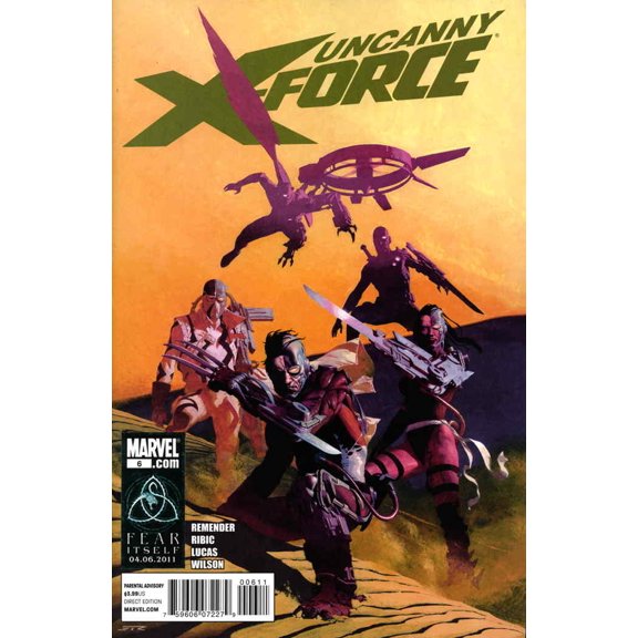 Uncanny X-Force #6 VF ; Marvel Comic Book