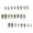 C, variant on 24Pcs Halloween Press on Nails Medium Ghost Pumpkin Fake Nails Cute Ghost Pumpkin Glue on Nails Fall Goth False Nails Halloween Stick on Nails Handmade Halloween Plastic Nails for Women