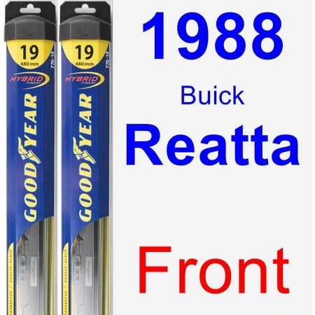 - 1988 Buick Reatta Wiper Blade Set/Kit (Front) (2 Blades) - Hybrid