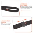 thumbnail image 2 of ADDHAT 4Ud Sujetadores Negros Para Gafas Con Correa Y Material Antidesgaste Para Deportes, 2 of 6