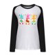 thumbnail image 4 of Sudaderas con capucha estampadas de manga larga informales para mujer a la moda de Pascua Fridja czfsfas1018, 4 of 9