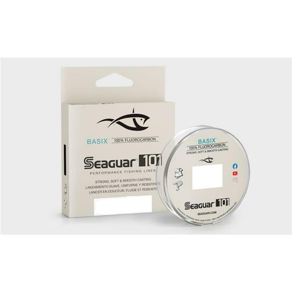 Seaguar 1132075 6 lbs -200 Yards BasiX Fluorocarbon Spool Fishing Line