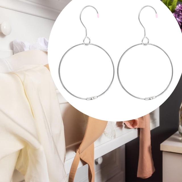 2 piezas Washi Tape anillo perchas cinturón organizador decoración con gancho grande soportes de almacenamiento de armario multifunción para el hogar
