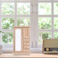 thumbnail image 2 of Mini Furniture Light Yellow Wooden 1Pack 5.89X3.93X1.69Inch, 2 of 7