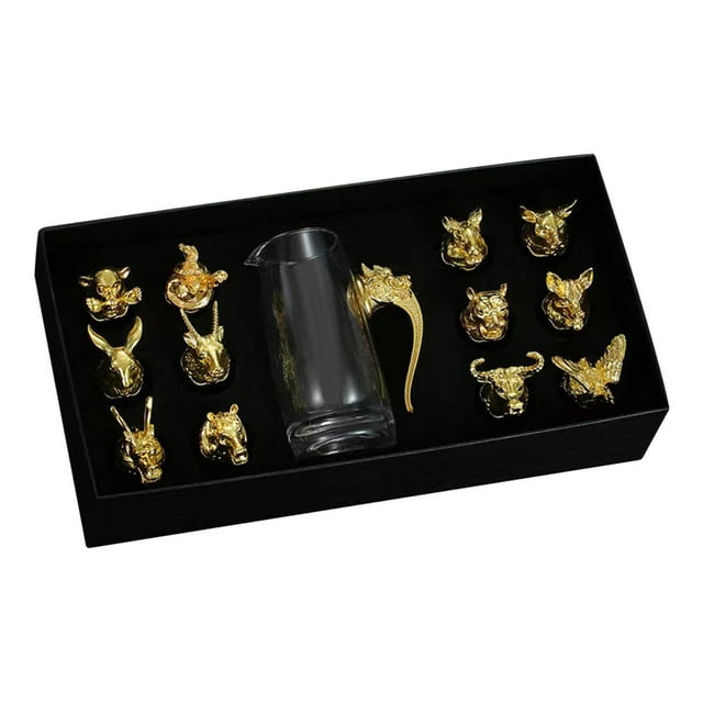 Juego de vasos de whisky perfecl Dispensador de vino multiusos regalo del Día lujo