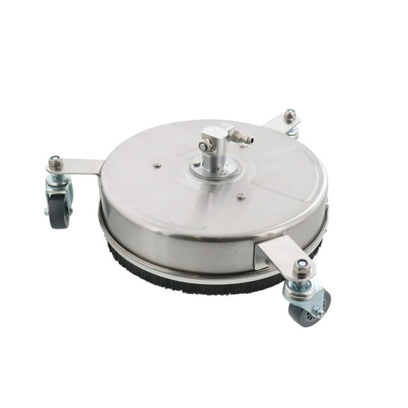 Erie Tools 12" Stainless Steel Surface Cleaner with Wheels for Pressure Washer