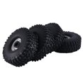 thumbnail image 3 of Neumático de cubo de rueda de llanta de rueda de 1,9 pulgadas de Metal de 120mm para 1/10 Rc Crawler Car 4 Axial Scx10,6, 3 of 5