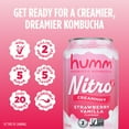thumbnail image 6 of Humm Nitro Kombucha Strawberry Vanilla, 12 fl oz (Pack of 12), 6 of 6