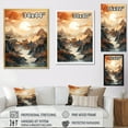 thumbnail image 4 of Designart "Canadian River At Dawn" Sunrisesunset Floater Framed Canvas Prints, 4 of 5