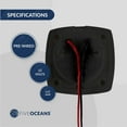 thumbnail image 3 of Blue Marine, Boat, RV, Motorhome, Camper, Caravan, Trailer, LED Companion Way Courtesy Light, Black Housing, Multiple Packs, 3 of 8