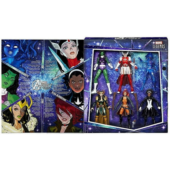 Marvel Legends A-Force Heroines Action Figure 6-Pack