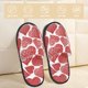 thumbnail image 2 of Fotbe Hearts Pantuflas Peludas para Mujer con Estampado, Zapatillas de Peluche, Zapatos de Invierno para Casa, Uso Interior y Exterior-Large, 2 of 8