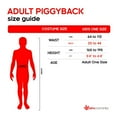 thumbnail image 6 of Morph Adult Skeleton Piggyback Costume Mens Scary Ride On Halloween Halloween Black One Size, 6 of 6