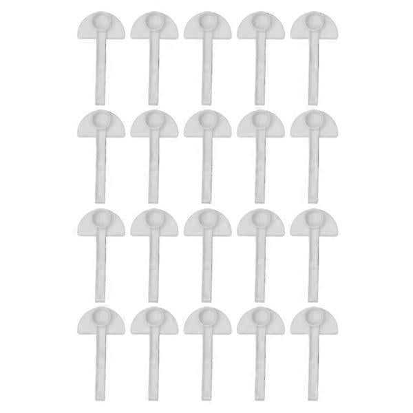 20 pcs bee water feeder duckbill shape durable material use safety convenient large living space beekeeping tool