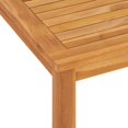 thumbnail image 3 of vidaXL Garden Dining Table 120x70x77 cm Solid Teak Wood, 3 of 5