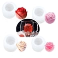 thumbnail image 2 of Ounissouiy Reemplazo de molde de flores resistente al calor DIY cubito de hielo perfumada para hornear artesanías fabricación de moldes herramienta Cocina y Comedor Tipo 1 Ounissouiy HA078774-01, 2 of 6
