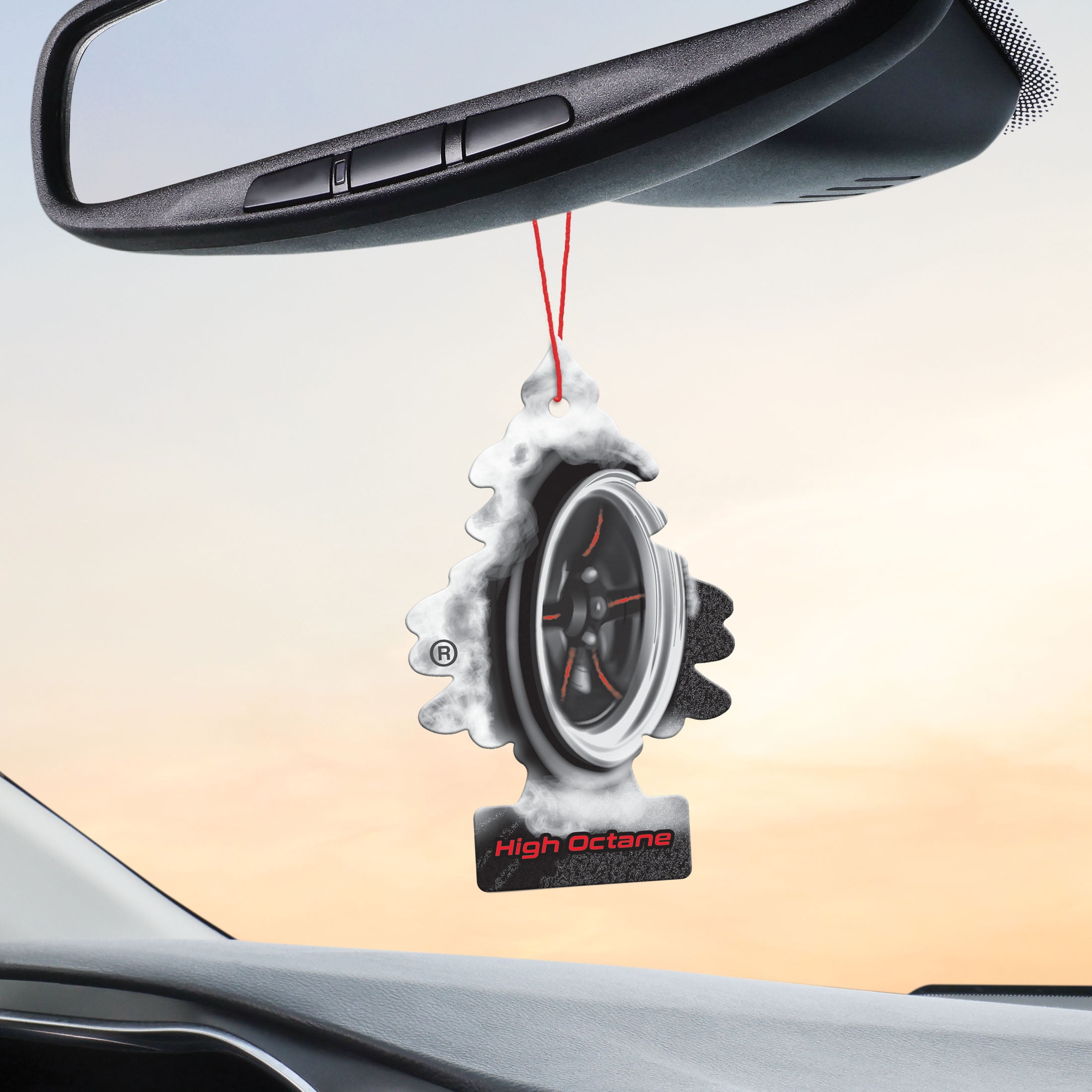 Little Trees Auto Air Freshener, Hanging Card, High Octane Fragrance, 3-Pack