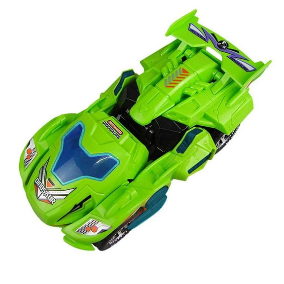 SPOORYYO Transforming Dinosaur LED Car with Light & Sound – Kids Toy for Ages 3 , Ideal Christmas Gift 2020