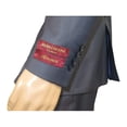 thumbnail image 5 of Men Suit BERLUSCONI Turkey 100% Italian Wool Super 180's 3pc Vested #Ber11 Blue, 5 of 9