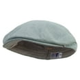 thumbnail image 4 of Gold Spade Shield Embroidered Big Size Men's Linen Ivy Cap - Slate XL-2XL, 4 of 5