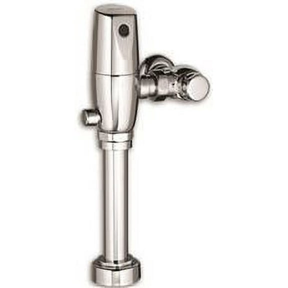 American Standard Selectronic Exposed Toilet Flush Valve, 1-1/2 In. Top Spud Bowls, Dc Powered, 1.6 Gpf, Polished Chrome