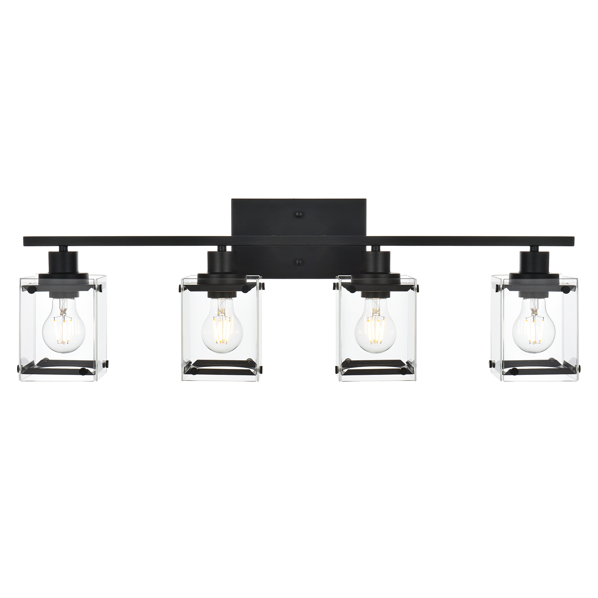 Bathroom Vanity Lights 4 Lights Wall Mounted Mirror Wall Lights with