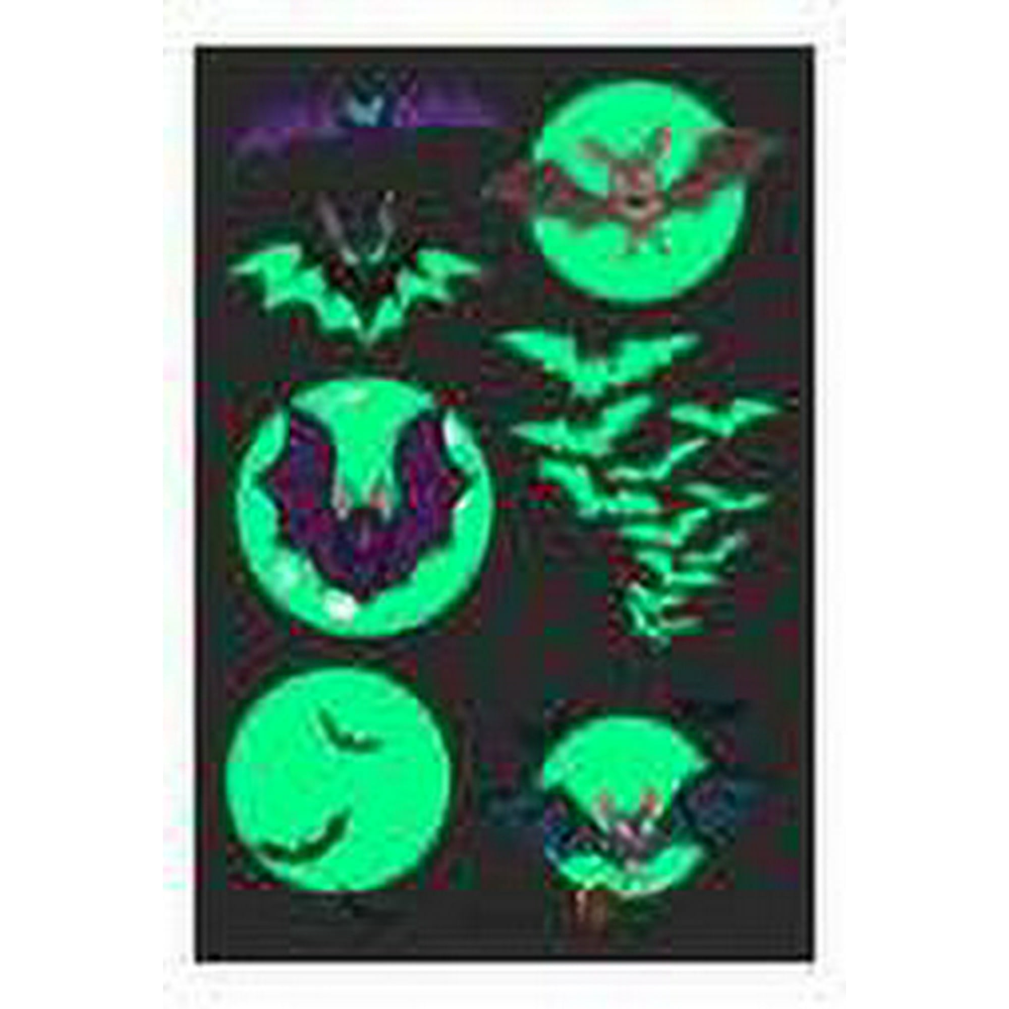 ""Tatuaje Fluorescente Murciélagos Y013"" Knasta Chile