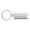 Pink, variant on Honda Odyssey Jeweled Rectangular Key Ring (Silver)