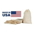 thumbnail image 2 of Cotton Muslin Bags, Pack of 100, 5.75x7.75 inches, 2 of 3