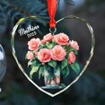 thumbnail image 3 of Personalized Year Name Glass Ornament Gift for Camellia Floral Vase Lover/Gardener/Grandma, Customized Camellia Flower Lover Keepsake Christmas Ornament, Beauty Camellias Flower Glass Ornaments, 3 of 6