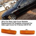 thumbnail image 1 of Gwong Autos 2 unids Coche Luz de Luz Cubierta Reemplazo confiable Suministros de automóviles Coche Universal Light Light Funda 63148360589 para 5 Series E39 97-03 Gwong 24015009, 1 of 6