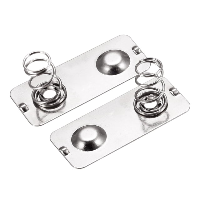 Placa de resorte de batería AA, contacto de resorte de batería, placa de níquel de 27.5mmx12mm, 10 piezas